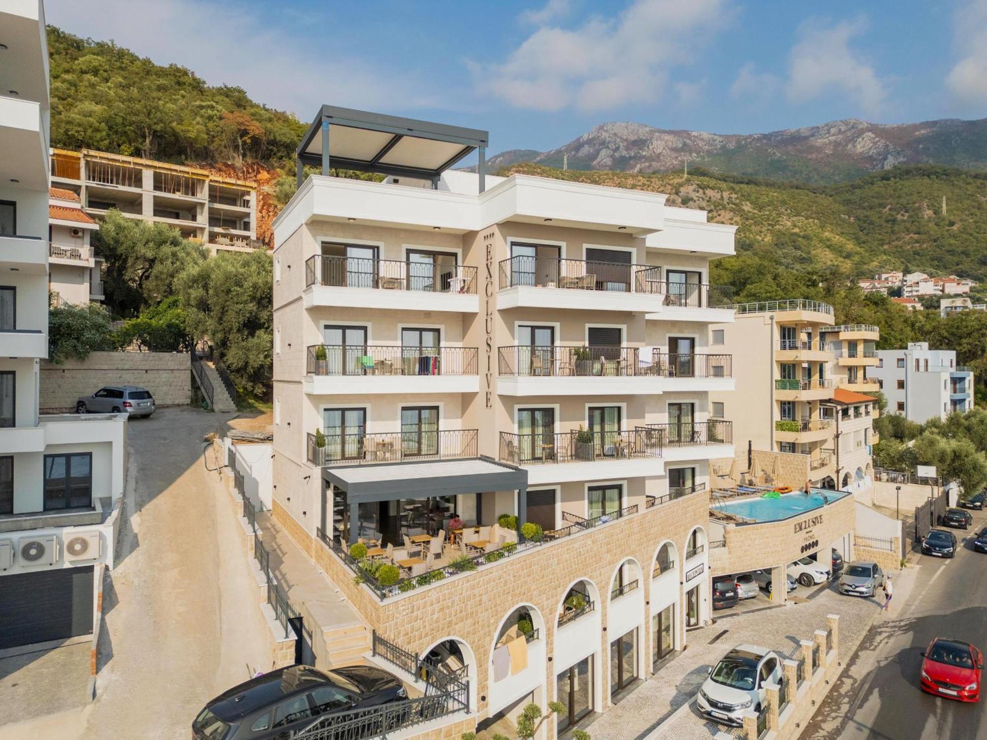 Exclusive Hotel Budva Exterior foto